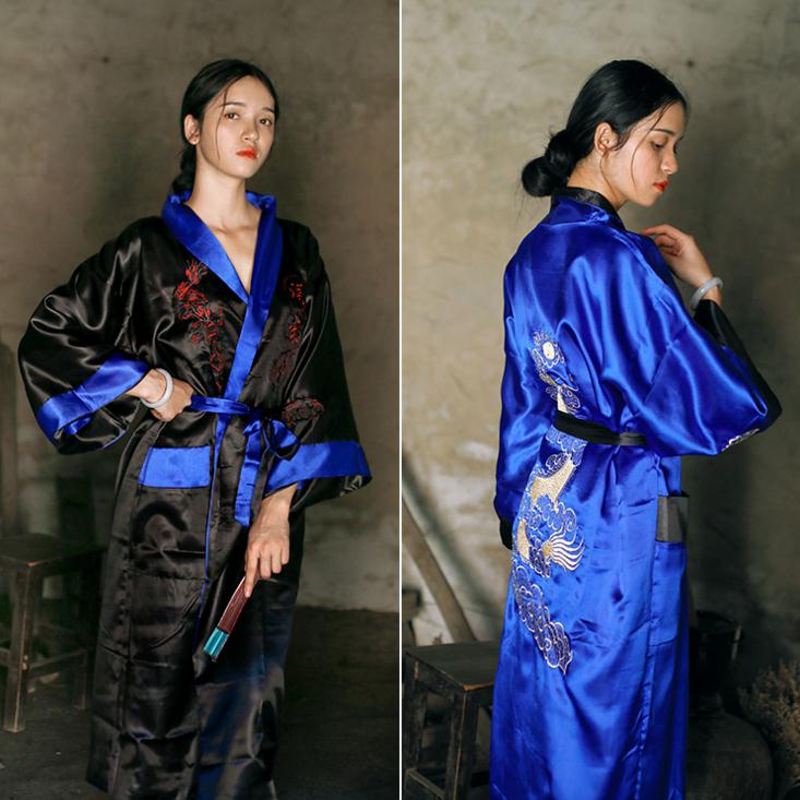 Kimono Japonais Femme Nuit – Image 15
