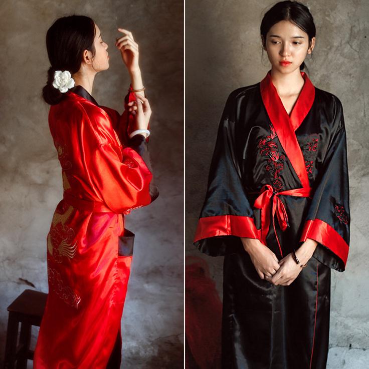 Kimono Japonais Femme Nuit – Image 6