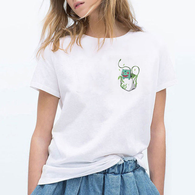 T-Shirt Poche Pokèmon Bulbizare XXXL