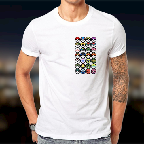 T-Shirt Pokeball M