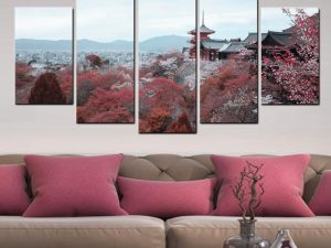 Tableau Japonais Zen 30x50 30x70 30x80cm Avec Cadre